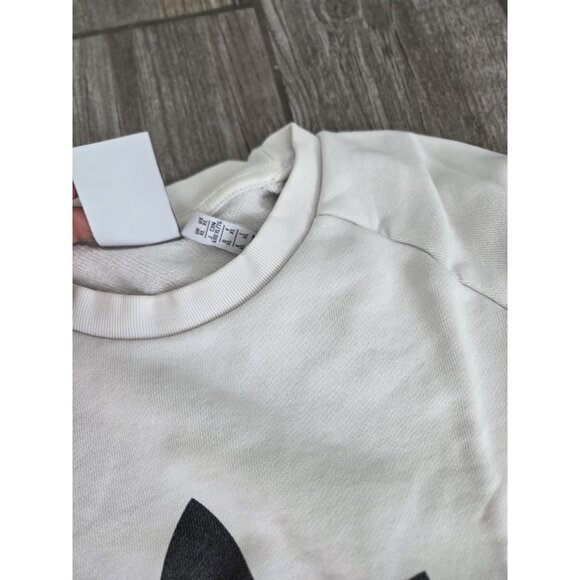 Adidas Crew Neck Graphic Sweatshirt White. Mens XL - Picture 8 of 8